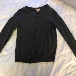 Gray Cardigan! Like new!